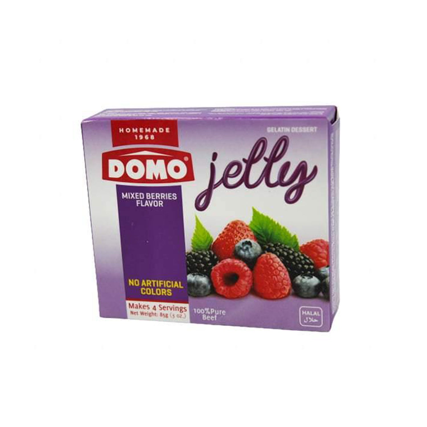 Domo Jelly Mixed Berries 80G