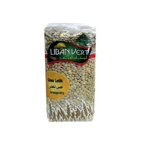Liban Vert Green Lentils 1kg