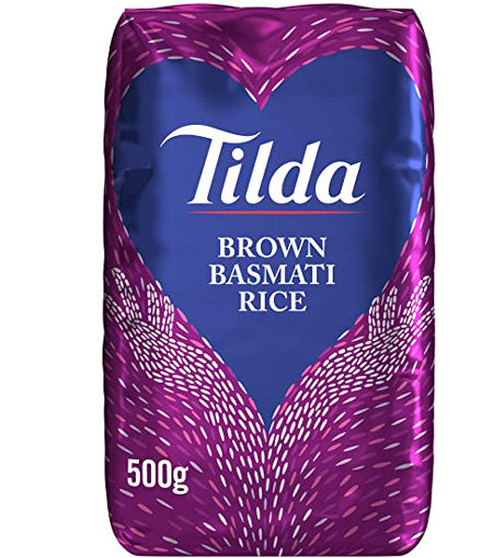 Tilda Brown Basmati Rice 500g