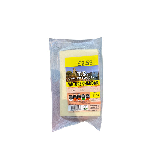 Ts Chilled Foods Mature Cheddar 255g