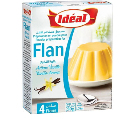 Ideal flan vanilla 50g