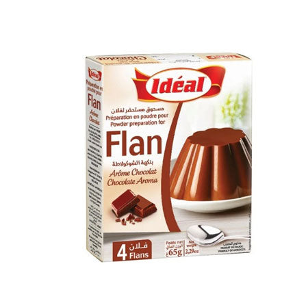 Ideal flan chocolat 65g