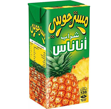 Mr Juicy pineapple juice 180ml