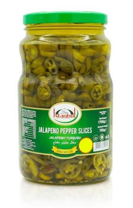 Istanbul jalapeno pepper slices 680g