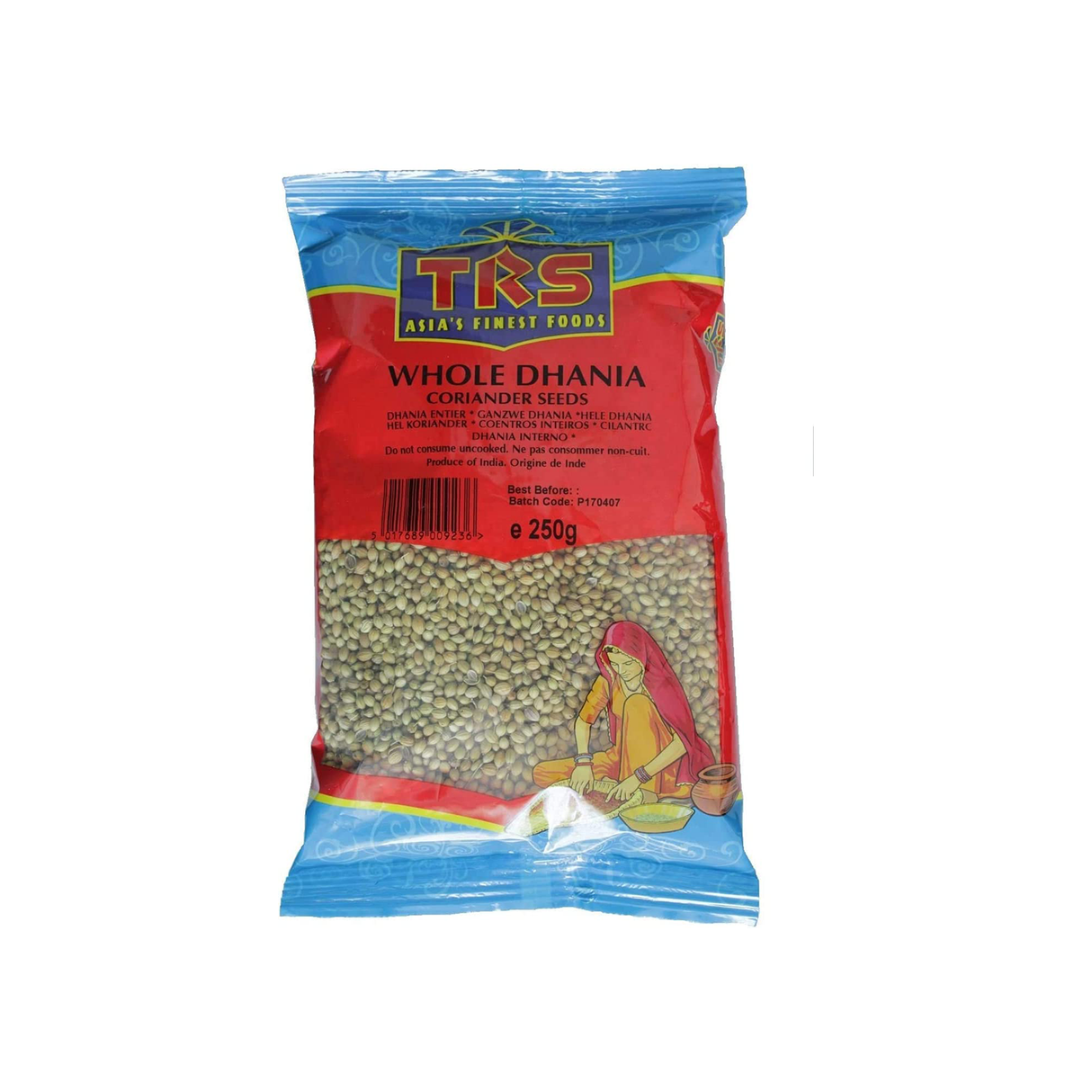 Trs Whole Coriander Seeds 250g