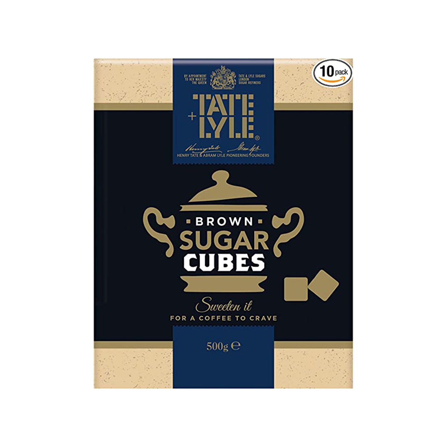 Tate & Lyle Brown Sugar Cubes 500G