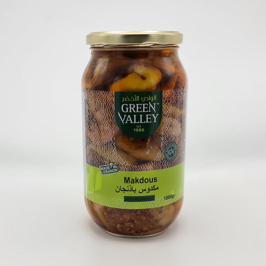 Green Valley Makdous Pickles with Nuts