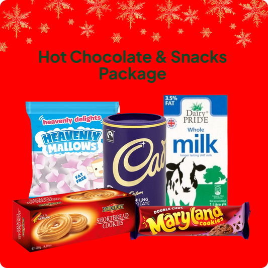 Hot Chocolate and Sweets Package