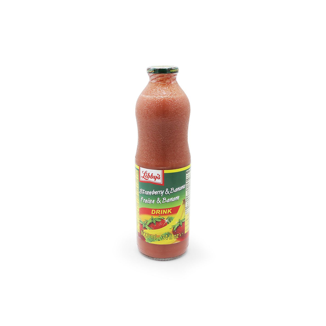 Libbys Strawberry & Banana Drink 1L