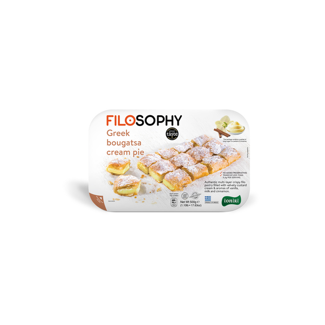 Filosophy Greek Bougatsa Cream Pie 500g