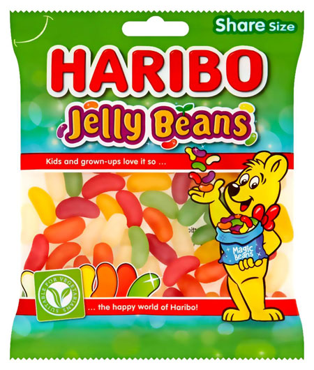 Haribo Jelly Beans 75g (Halal)