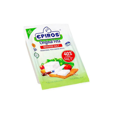 Epiros Organic Feta 40% Less Salt 150g