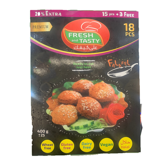 Fresh & Tasty Falafel 18pcs