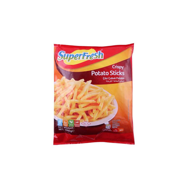 Super Fresh Crispy Potato Sticks 1kg