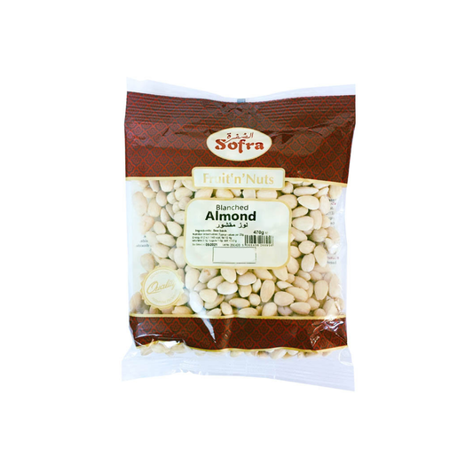 Sofra Blanched Almonds 470g