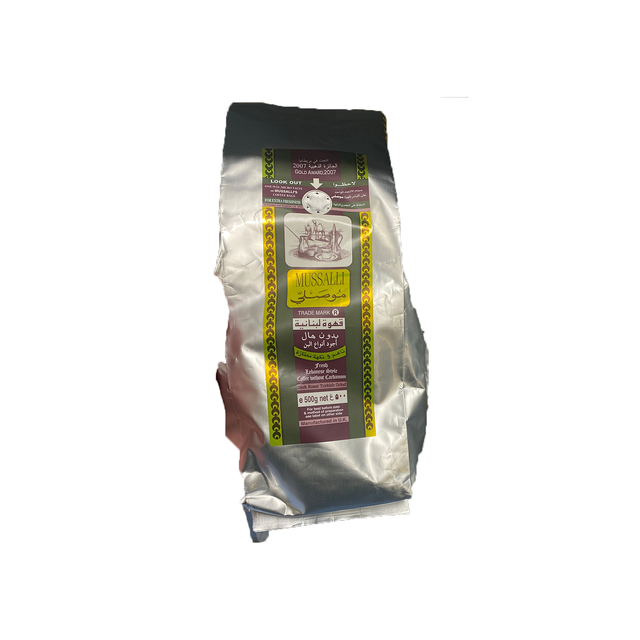 Mussalli Lebanese Coffee Without Cardamom 500g