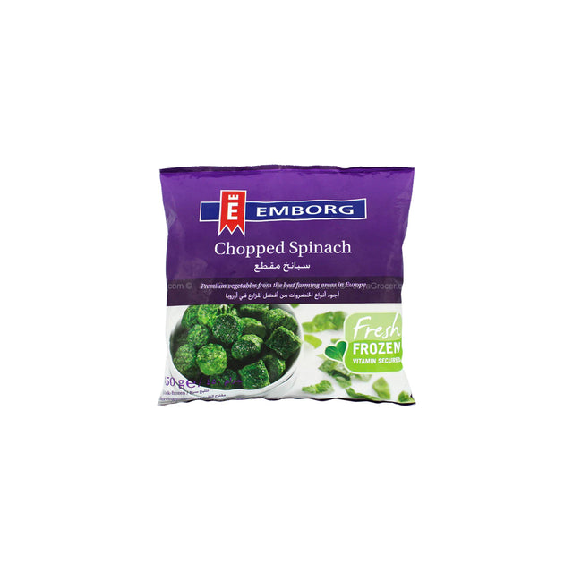 Offer Emborg Chopped Spinach 450G X 2 packs