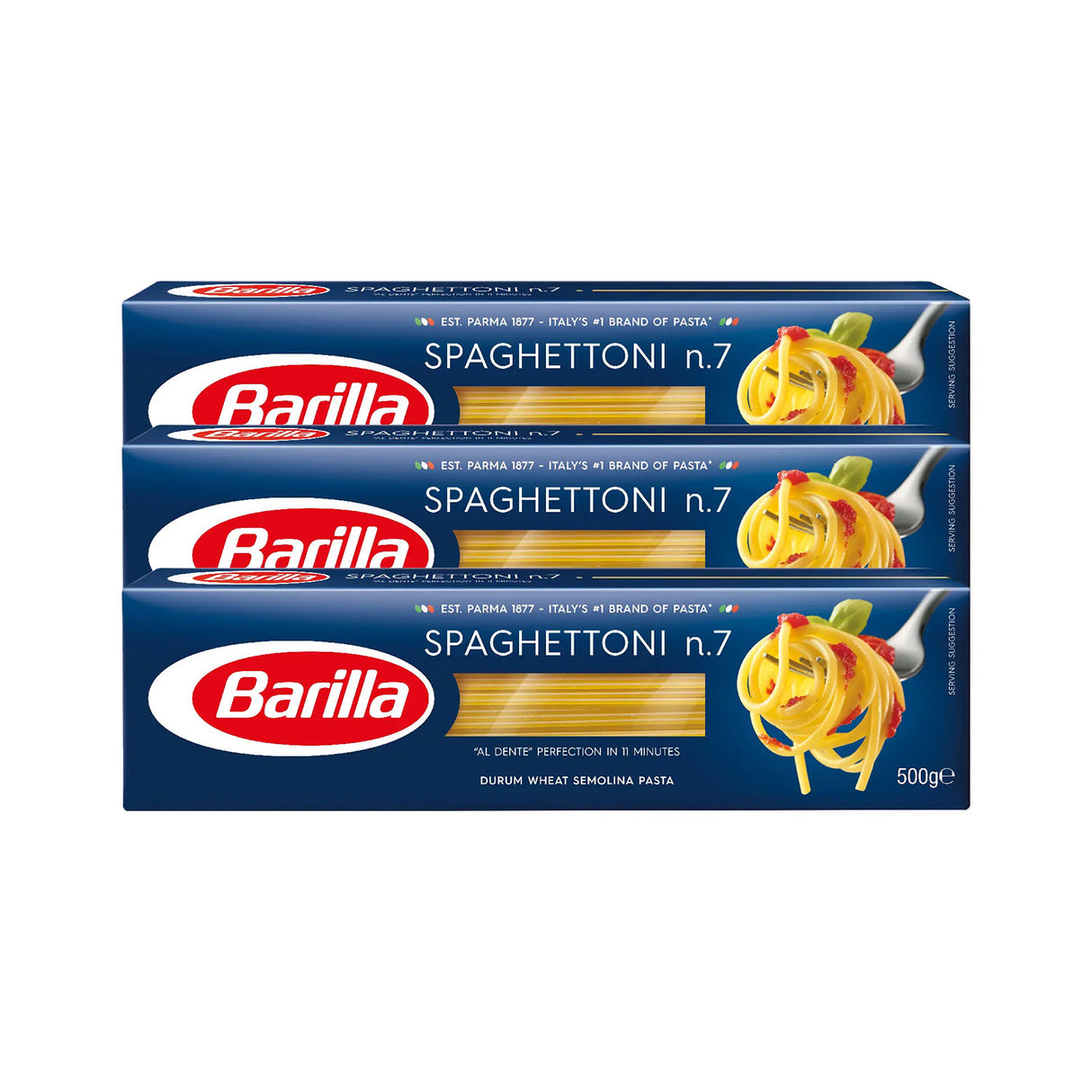 Offer Barilla Spaghetton N.7 500g X 3 pcs