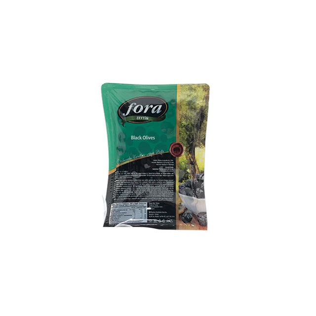 Fora Whole Black Olives 400G