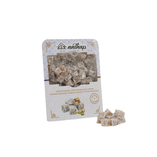 Anthap Double Roasted Turkish Delight With Pistachio 300g