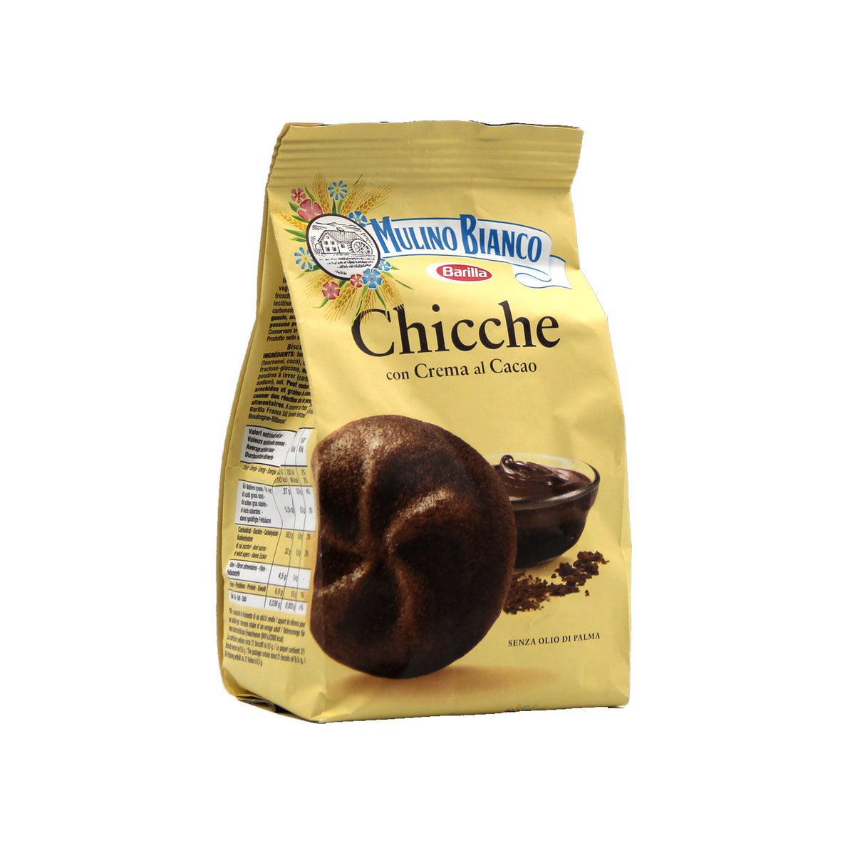 Barilla Mulino Bianco Chicche con Crema al Cacao 200g