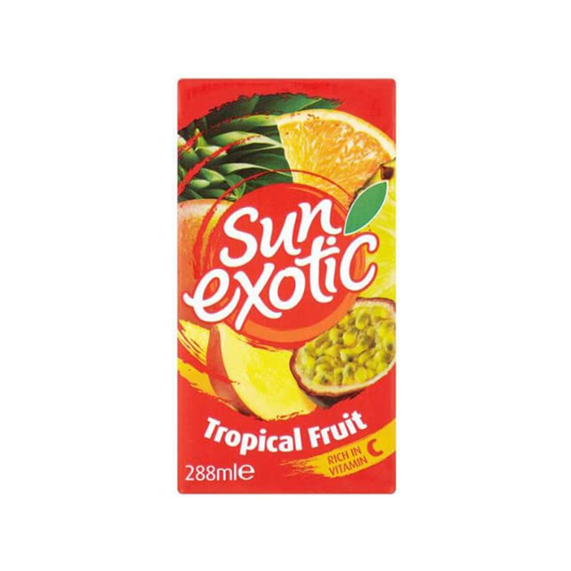 Sun exotic tropical fruit juice 288ml