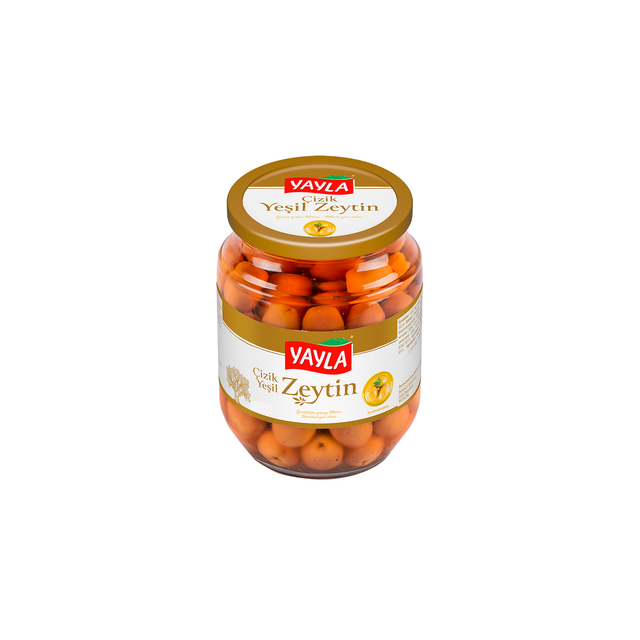 Yayla Zeytin Cizik Yesil 650g