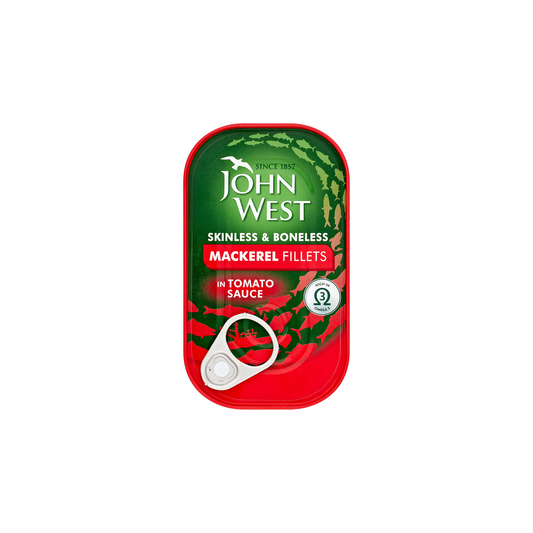John West mackerel fillets in tomato sauce 125g