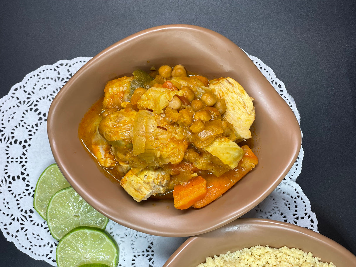 Abu Zaad Chicken Couscous With Couscous Bulgur 1 Portion