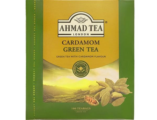 Ahmad Tea Cardamom Green Tea 100 Bags