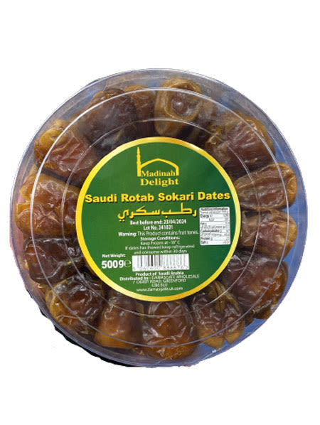 Al Madinah delight saudi rotab sokari dates 500g
