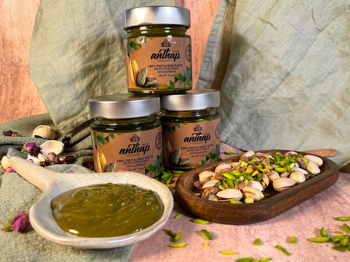 Anthap Natural Pistachio Paste 100% 200g