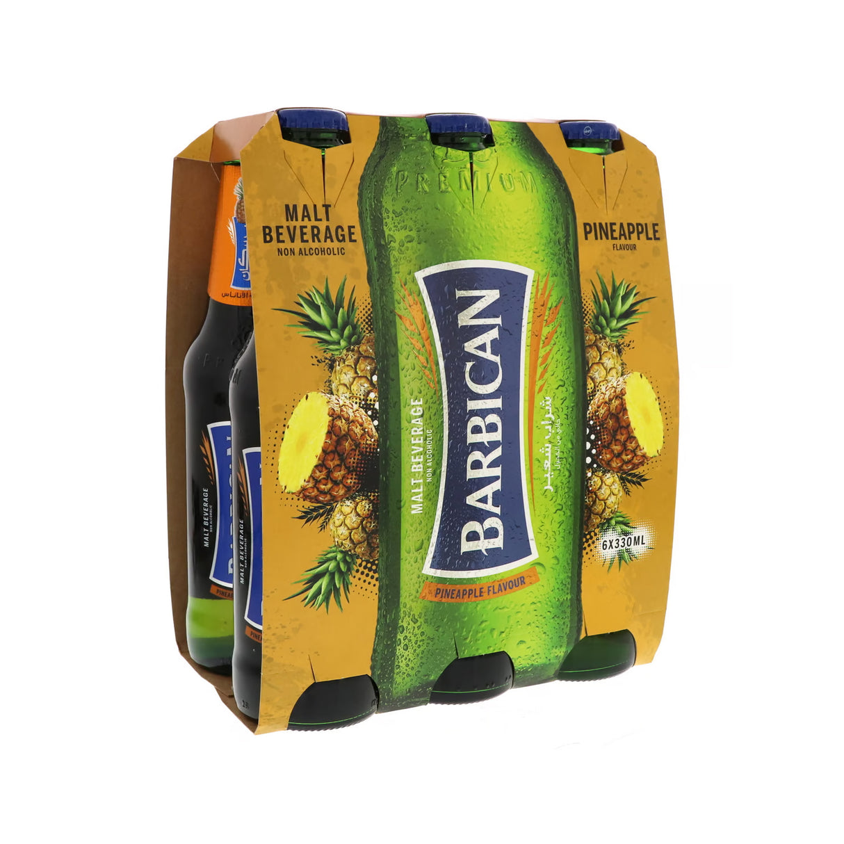 Barbican Malt Pineapple Drink (Non-Alcoholic) 330ml x6