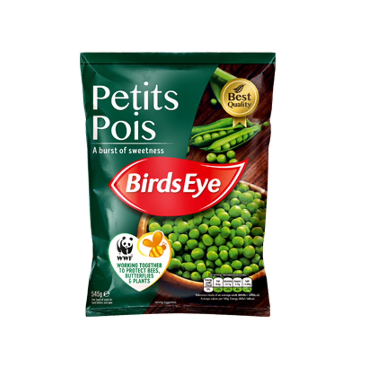 Birds Eye Petits Pois 545G