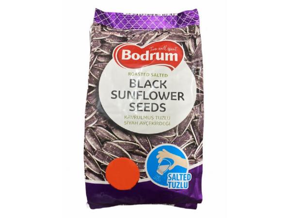 Bodrum Roasted Salted Black Sunflower Seeds 300g