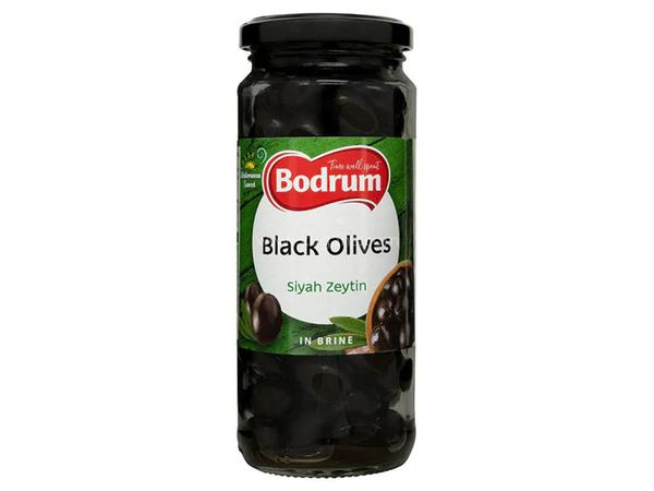 Bodrum Sliced Black Olives 680g