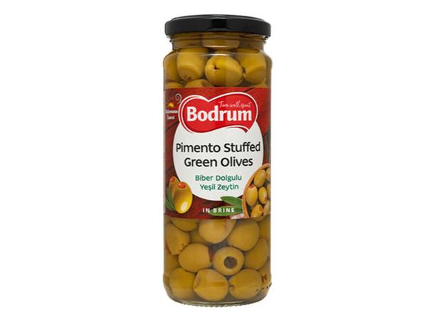 Bodrum Stuffed Green Olives 420G