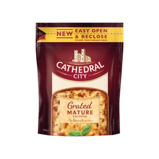Cathedral City Grated Cheddar 180g