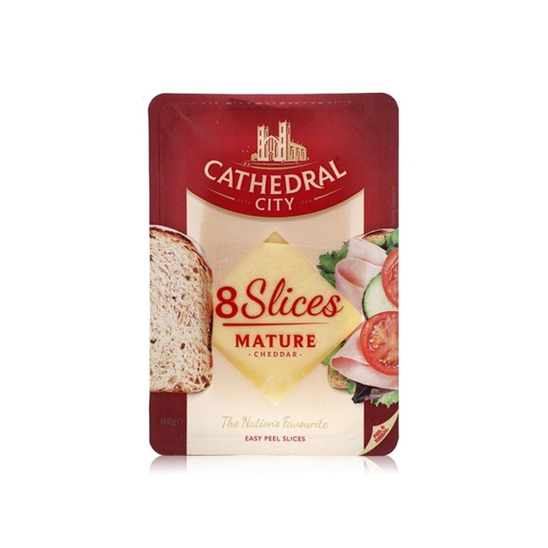 Cathedral City Mature Cheddar Sandwich Slices 150g