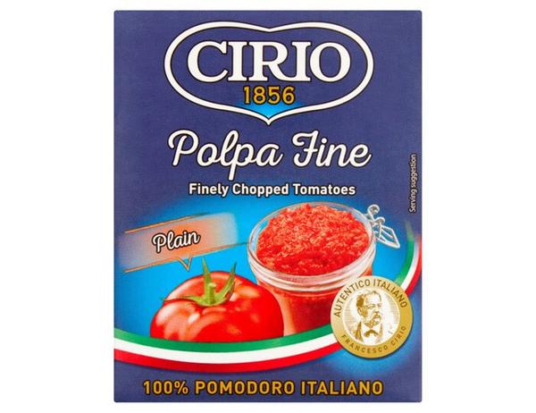 Cirio Chopped Tomato Tetra 390g