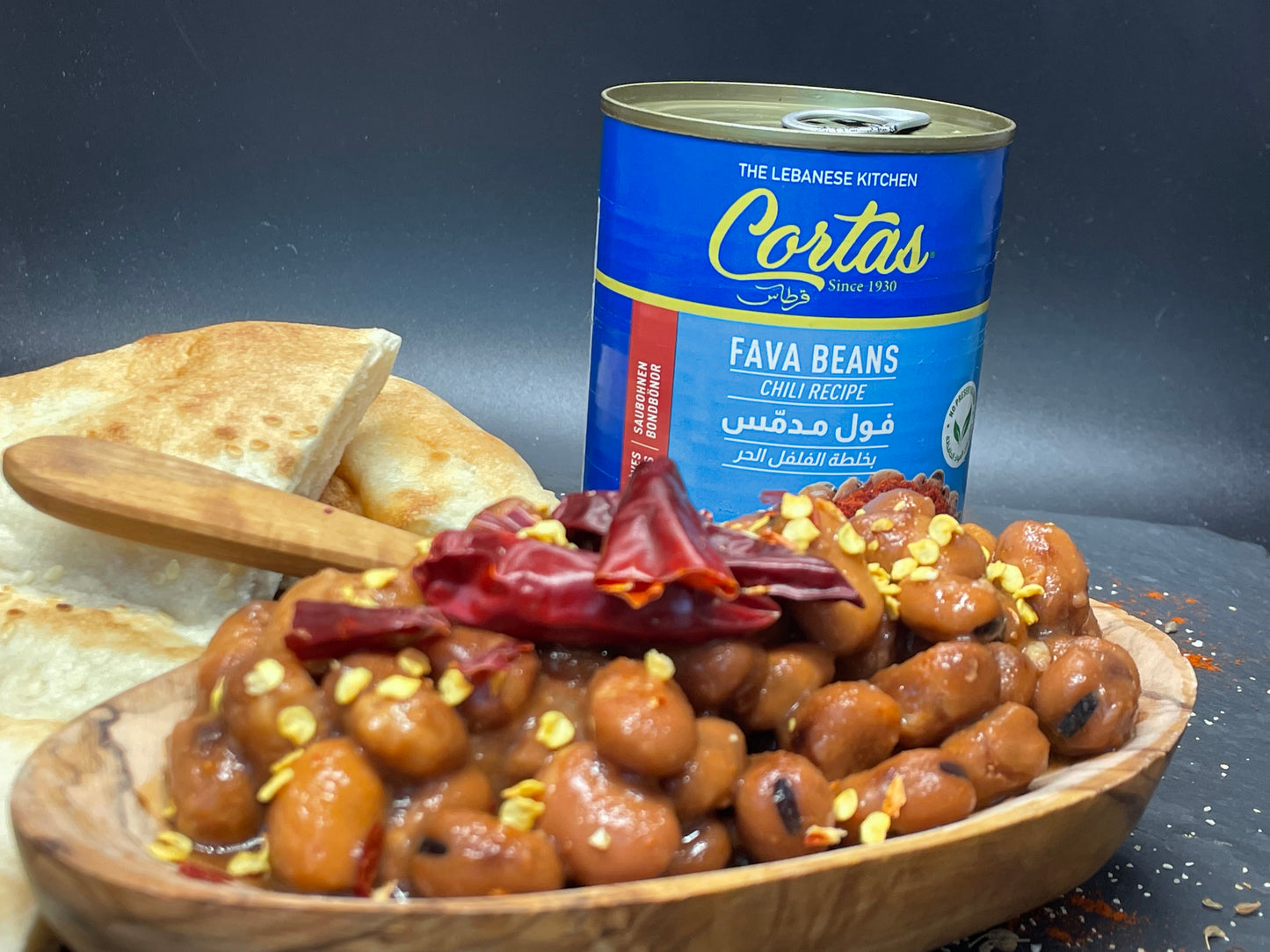 Cortas Fava Beans with Chilli 400g