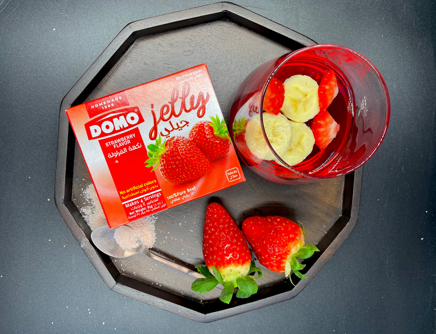Domo Jelly Strawberry 85G