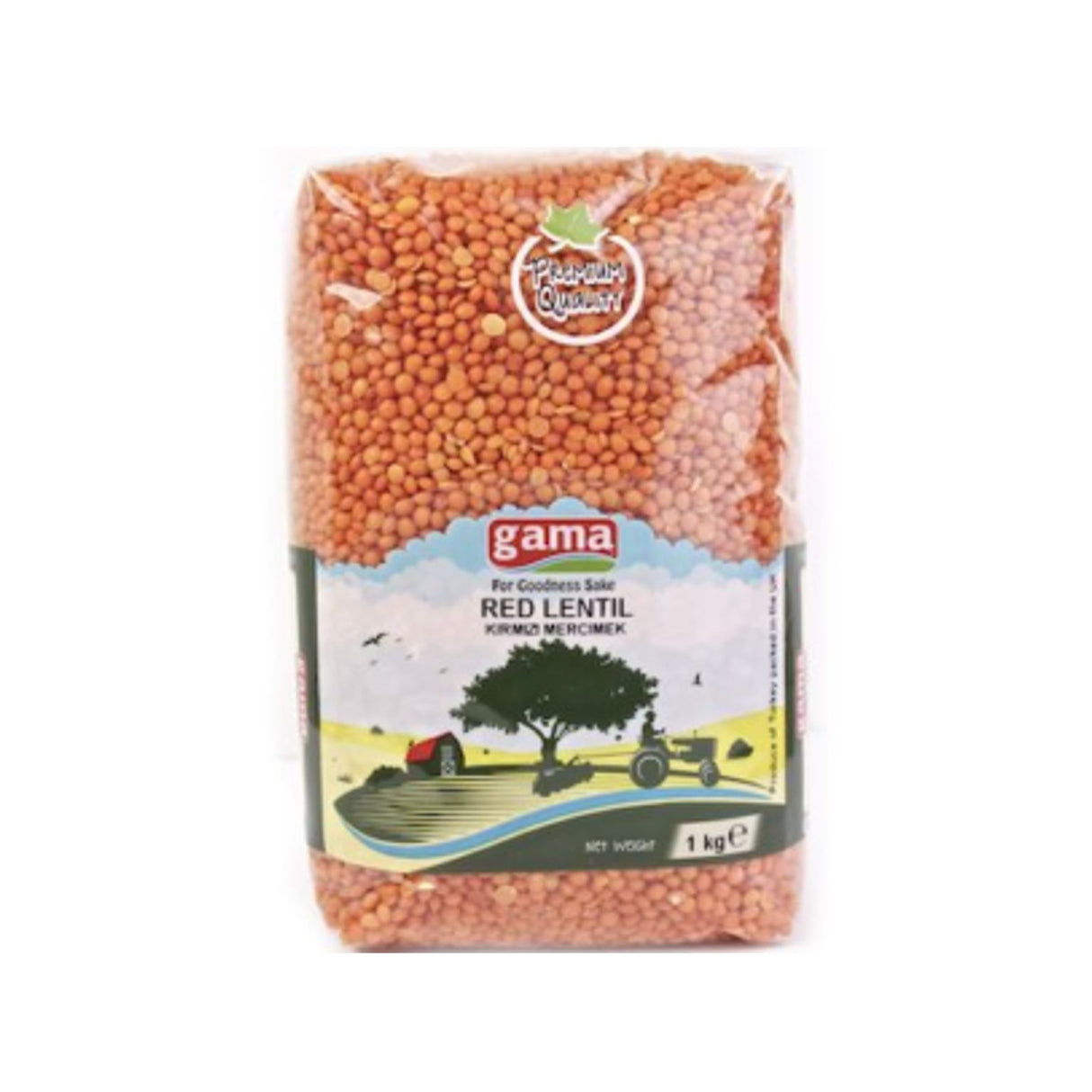 Gama Split Red Lentils 1kg