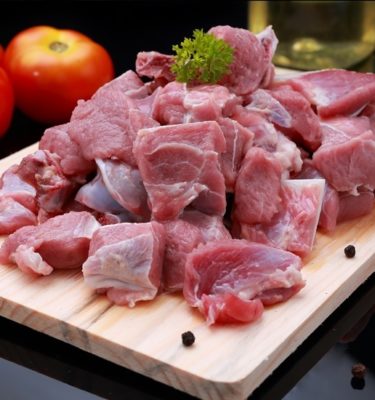 Green Valley Lamb - Curry Cut With Bone 500g
