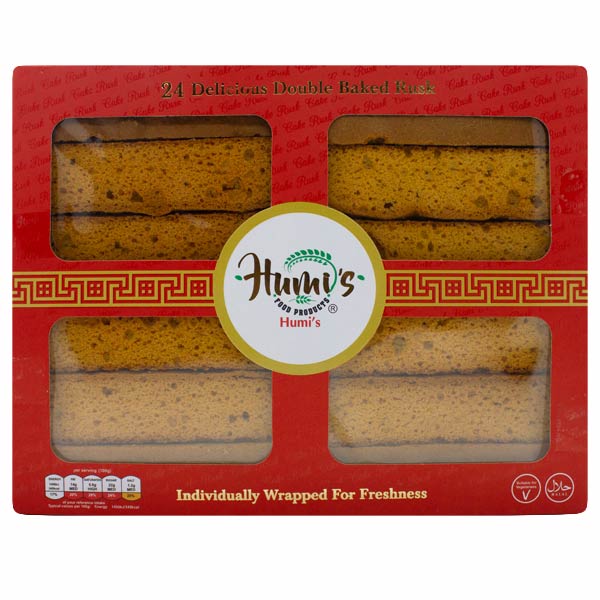 Humi's Delicious Double Baked Rusk 18pcs