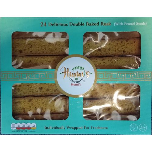 Humi's Delicious Double Baked Rusk With Fennel 24pcs