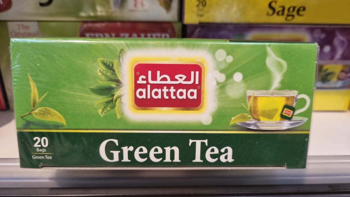 Offer X2 Alattaa Green Tea 20 Bags