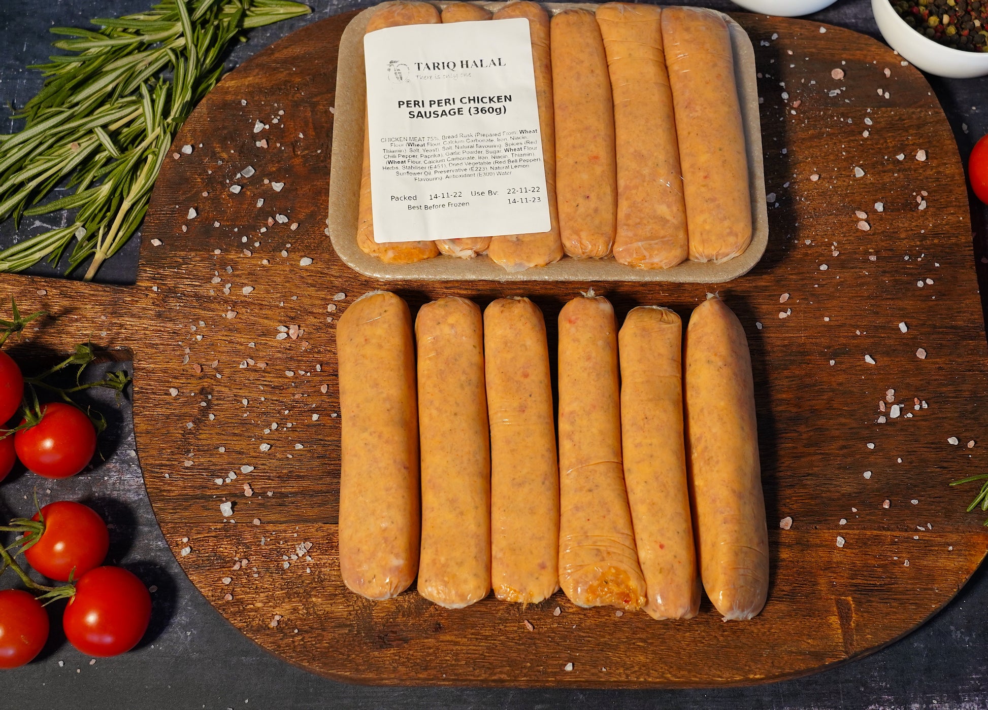 Tariq Halal Peri Peri Chicken Sausages 360g MyJam Food tariq-halal-peri-peri-chicken-sausages-360g-myjam-food