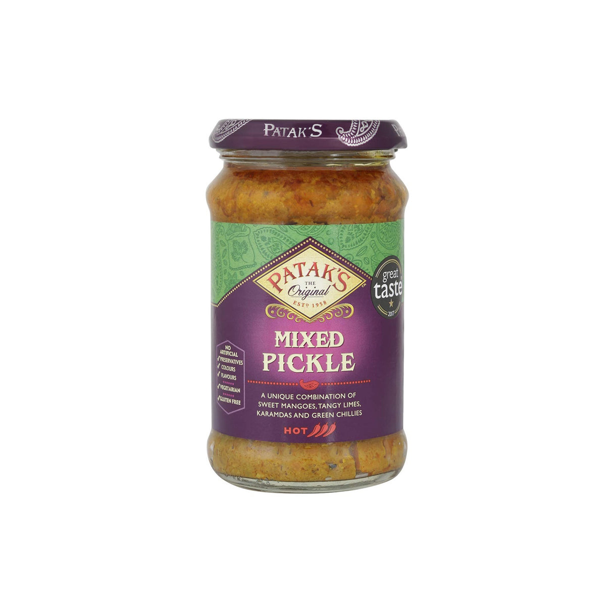 Pataks Mixed Pickle 283g