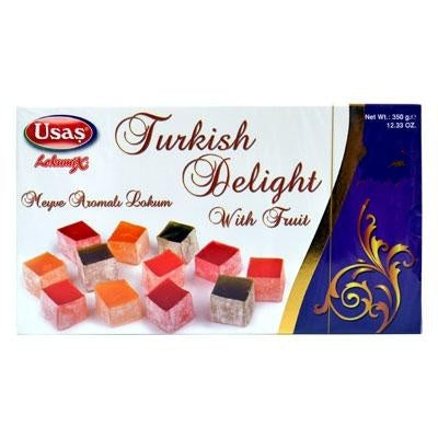 Usas Turkish Delight Fruit Favour 350g Aromali